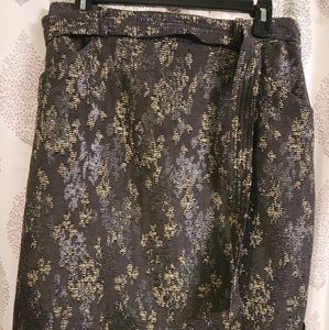 159. Banana Republic side zipper skirt